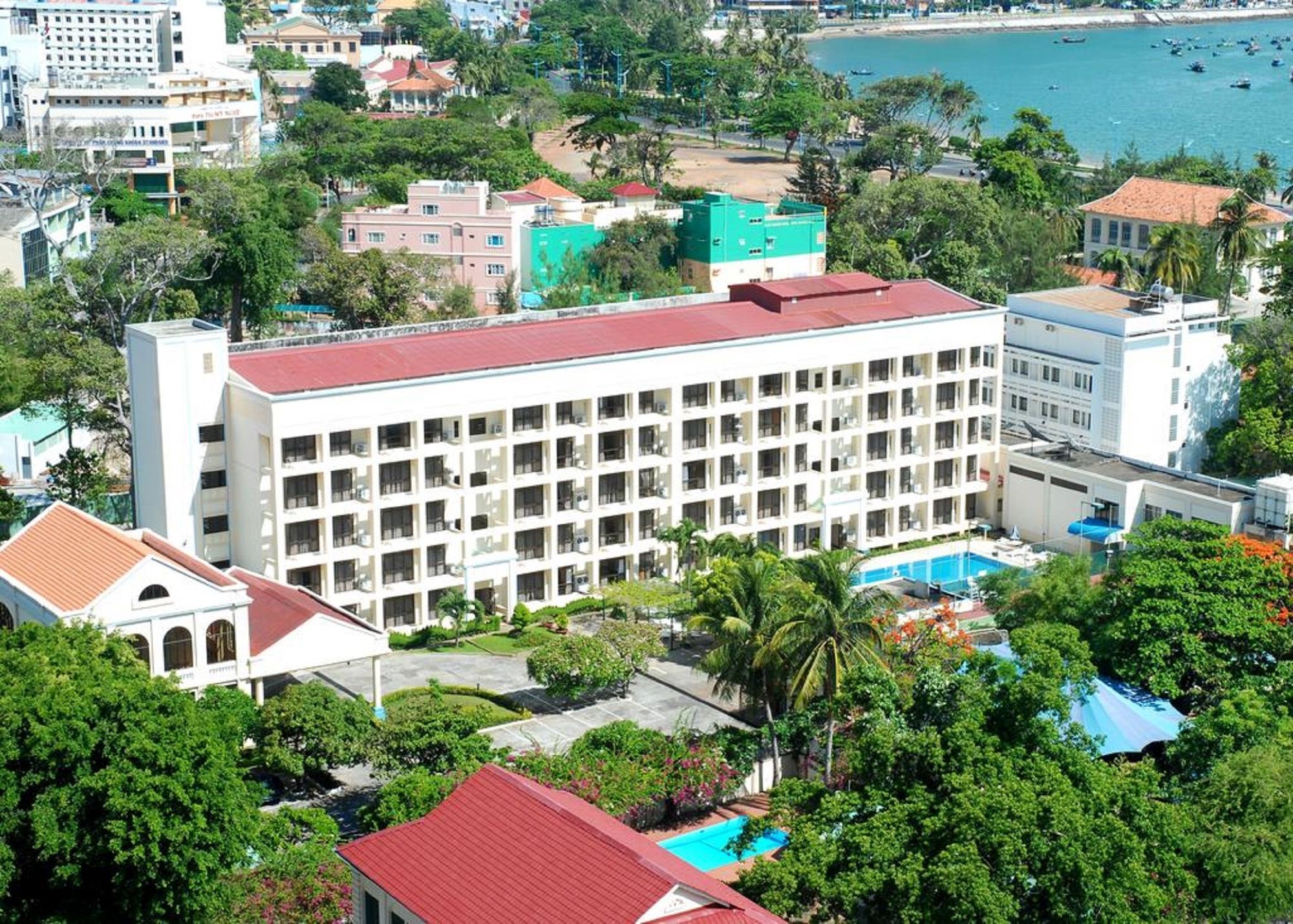 Ocean Sunrise Vung Tau Aparthotel Exteriör bild